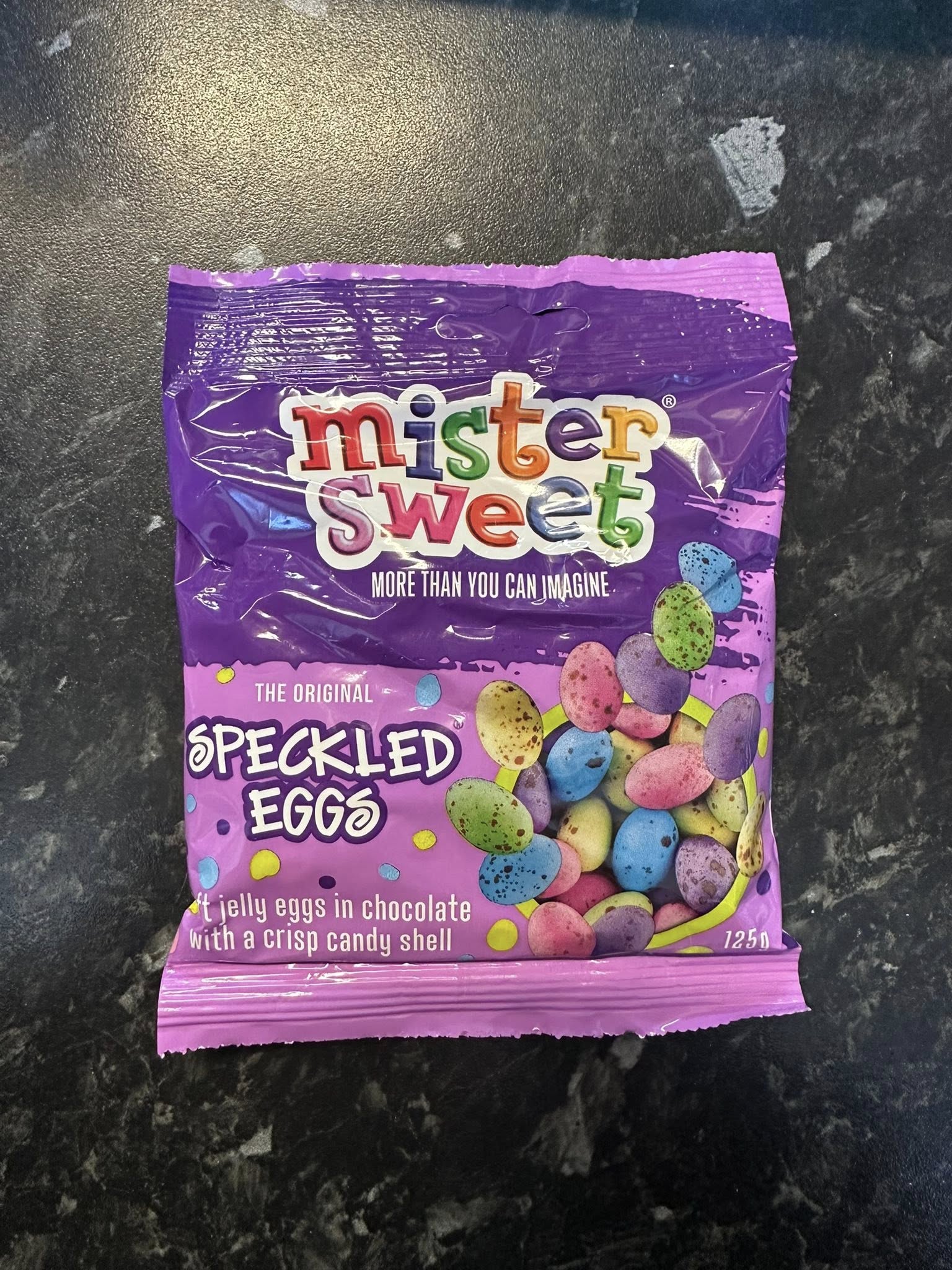 Speckled eggs 125g