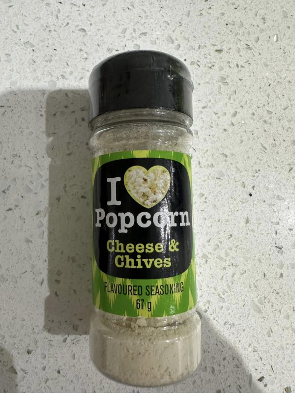 I Love popcorn cheese and chives flavoured seasoning 108g