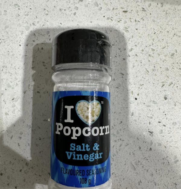 I Love popcorn salt and vinegar flavoured seasoning 108g