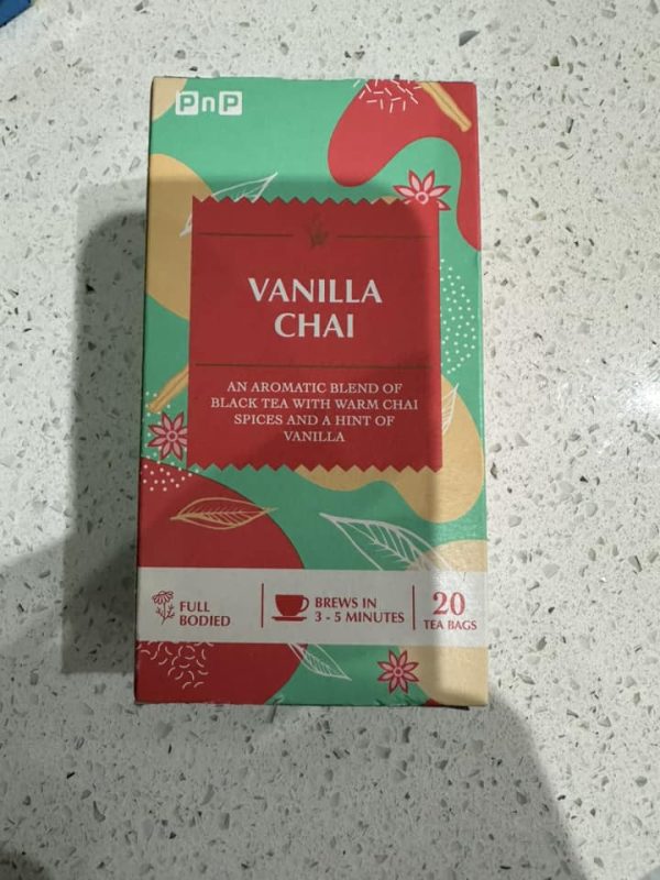 Pnp Vanilla Chai 20 tea bags