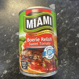 Miami Boerie Relish Lite 450g can
