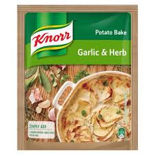 Knorr Potato bake garlic and herb sachet