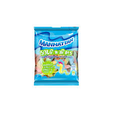 Manhattan Sour worms 125g