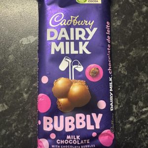 Cadbury Dairy Milk Bubbly slab 87g