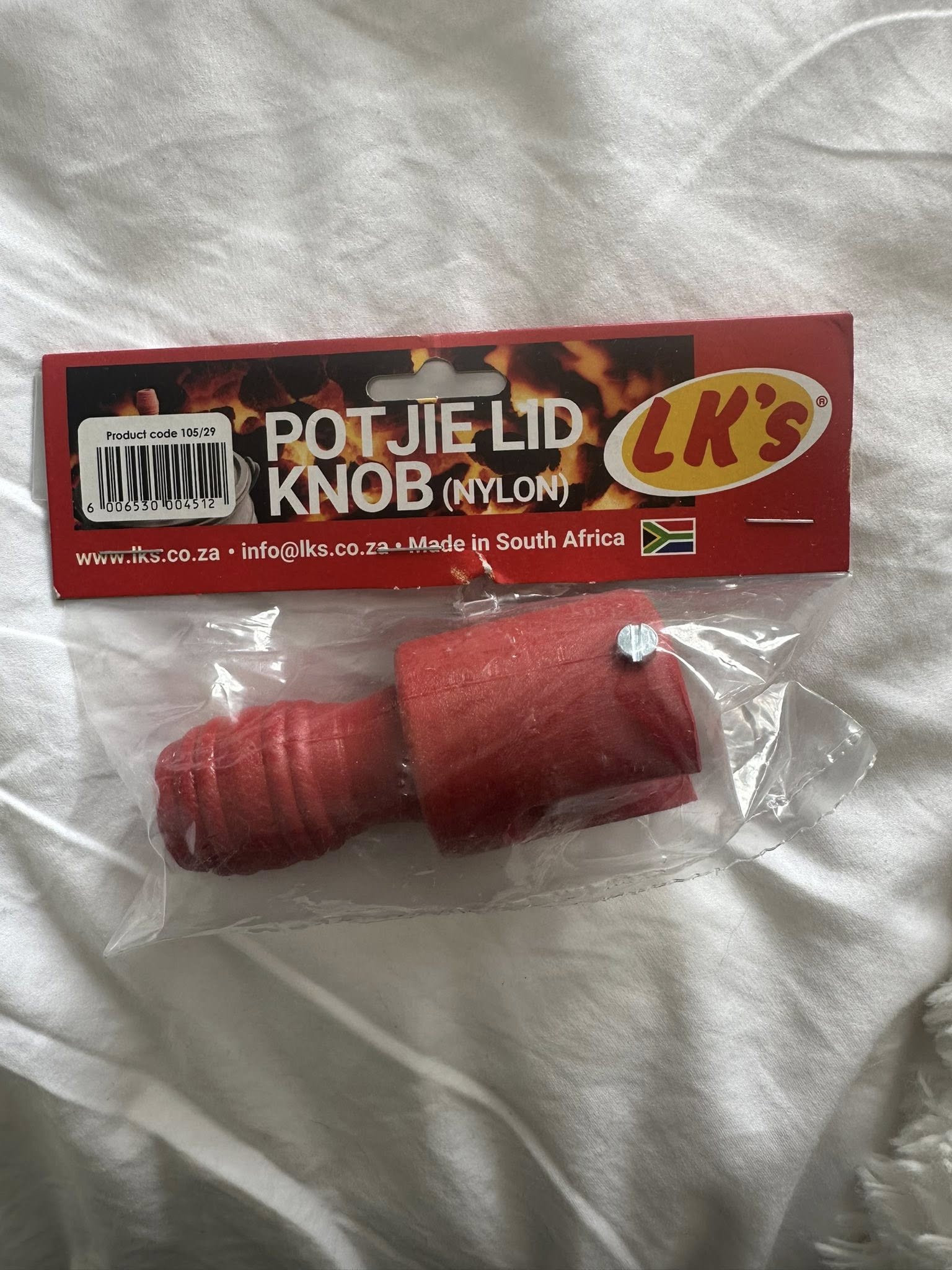 LK potjie lid knob nylon