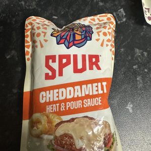 Spur Cheddamelt Heat and pour Sauce 200ml
