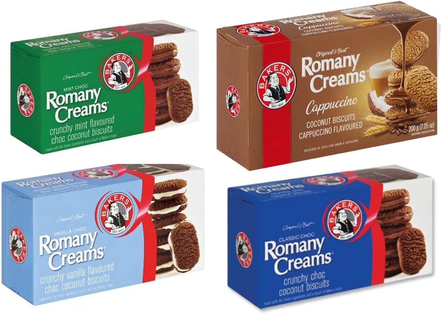 Bakers Romany Creams Biscuit's 200g